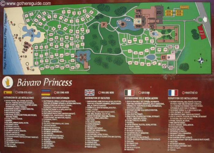 Mapa Punta Cana Princess